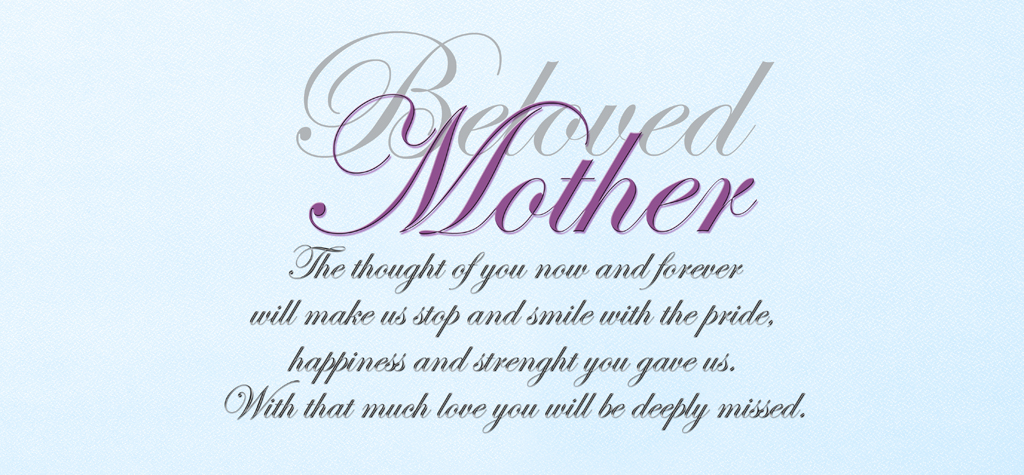 Blue Faux (Beloved Mother) PROOF